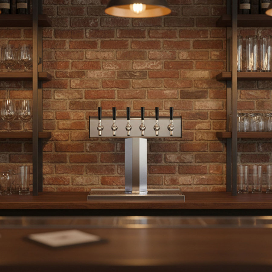 Signature tee-style draft tower